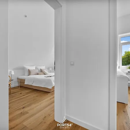 Апартаменты Kurzzeitwohnung Strandhafer *