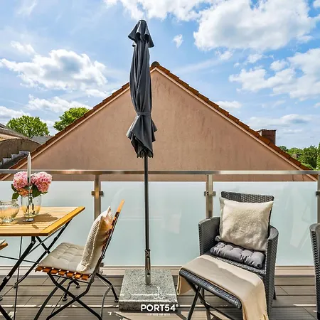 Апартаменты Kurzzeitwohnung Strandhafer